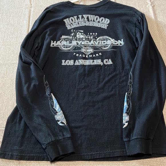 🏍Harley Davidson Los Angles, CA long sleeve T🏍 - Picture 5 of 6